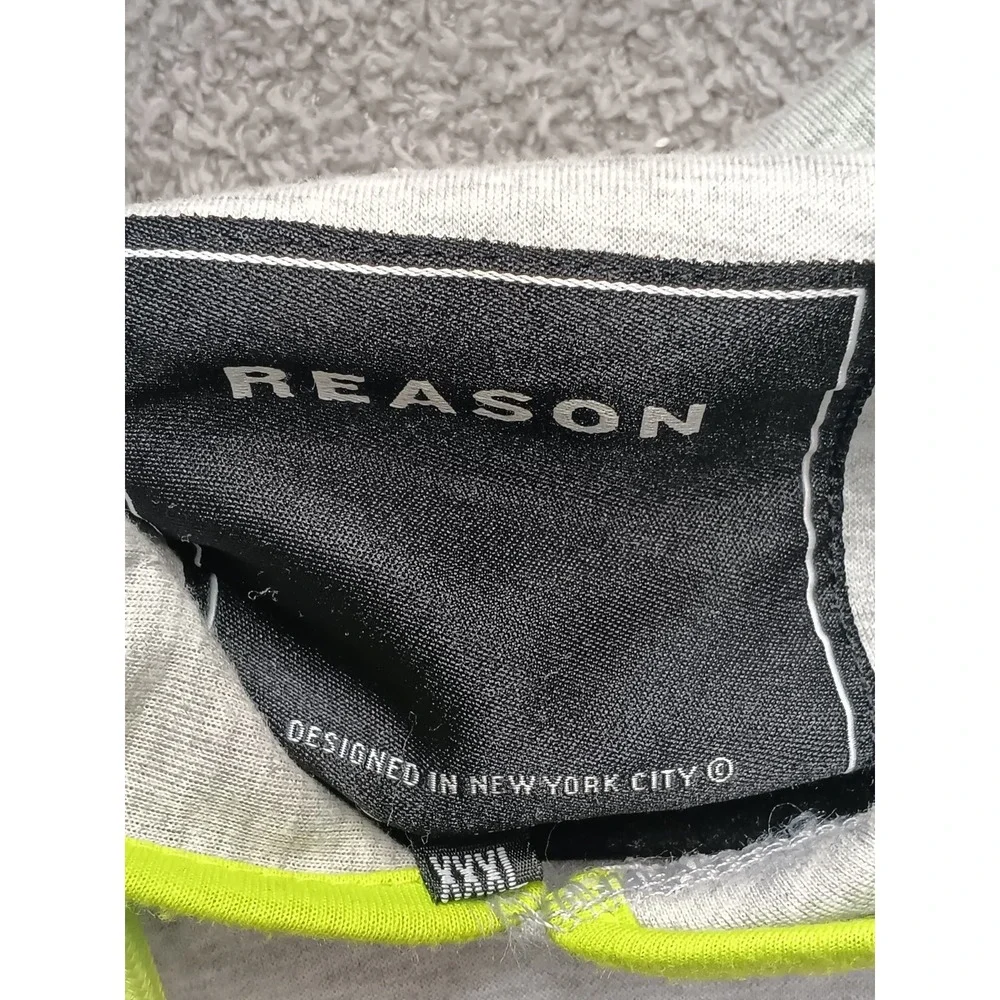 Reason Gray Graphic Hoodie Sneakers Ruined My Life Streetwear XXL - Picture 2 of 7